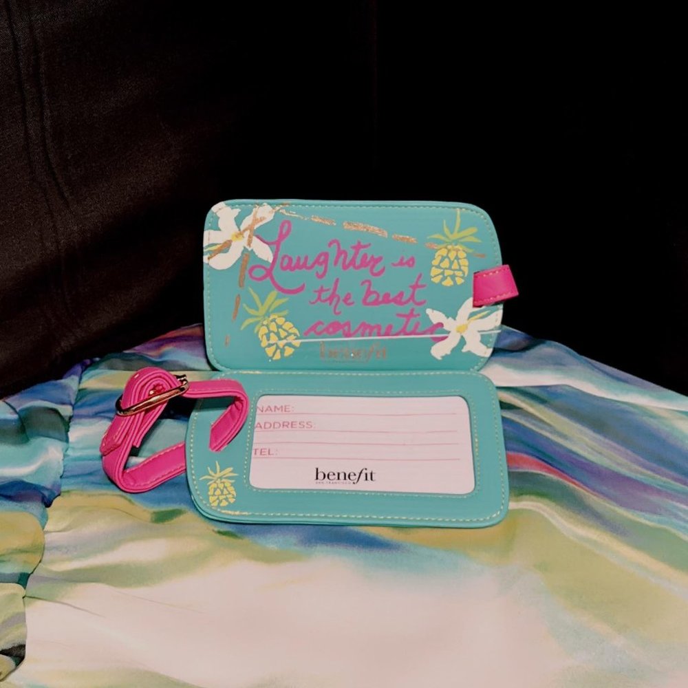 Benefit Cosmetics Luggage Tag